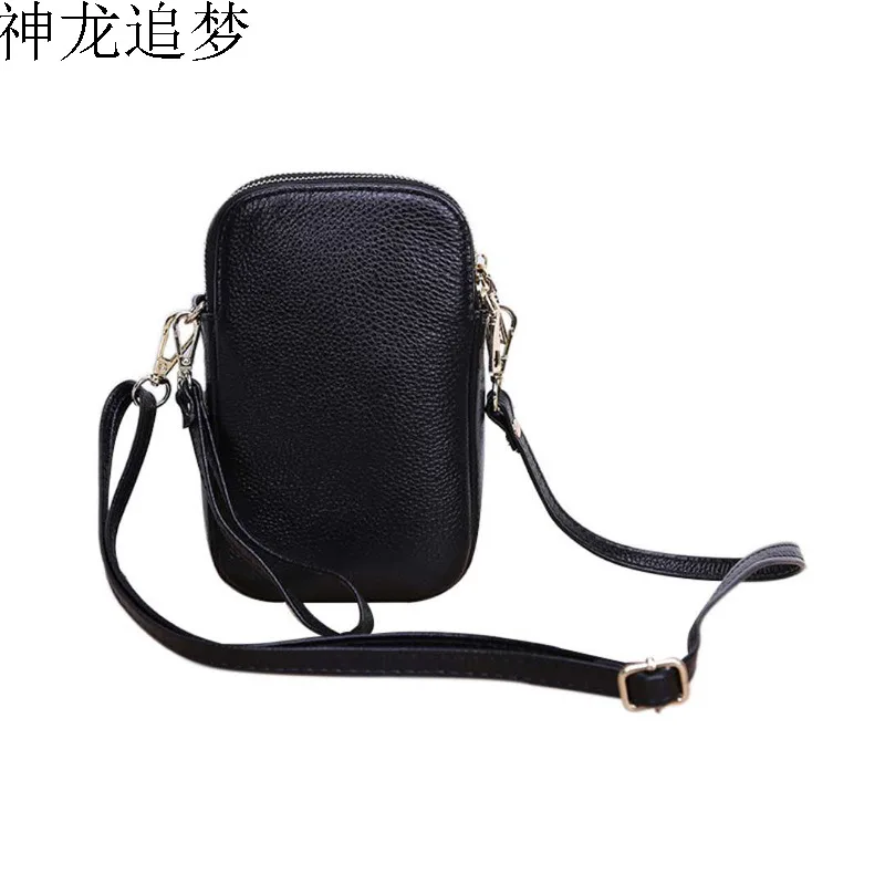 Fashion Mobile phone bag ladies genuine leather Mini bag make up bag shoulder Messenger bag cell phone pocket women small purse
Fashion Mobile phone bag ladies genuine leather Mini bag make up bag shoulder Messenger bag cell phone pocket women small purse
