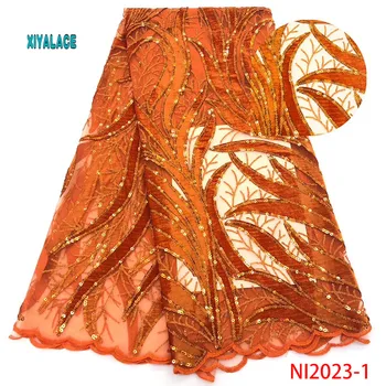 African Velvet tulle lace Sequins Net Lace Fabric 2019 High Quality Nigeria Guipure Mesh Gold Sequined Lace YANI2023-1
African Velvet tulle lace Sequins Net Lace Fabric 2019 High Quality Nigeria Guipure Mesh Gold Sequined Lace YANI2023-1