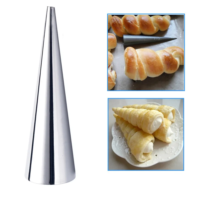 HOT 12/24pcs Conical Stainless Steel Large Screw Croissant Tool Baking Pastry Cones Shape TI99
HOT 12/24pcs Conical Stainless Steel Large Screw Croissant Tool Baking Pastry Cones Shape TI99