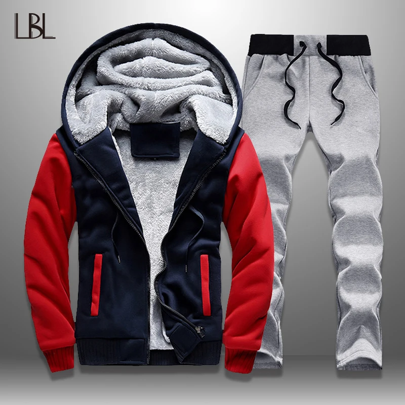 2 Pieces Sets Tracksuit Men New Brand Autumn Winter Hooded Sweatshirt +Drawstring Pants Male Patchwork Hooded Jacket Man 2019
2 Pieces Sets Tracksuit Men New Brand Autumn Winter Hooded Sweatshirt +Drawstring Pants Male Patchwork Hooded Jacket Man 2019