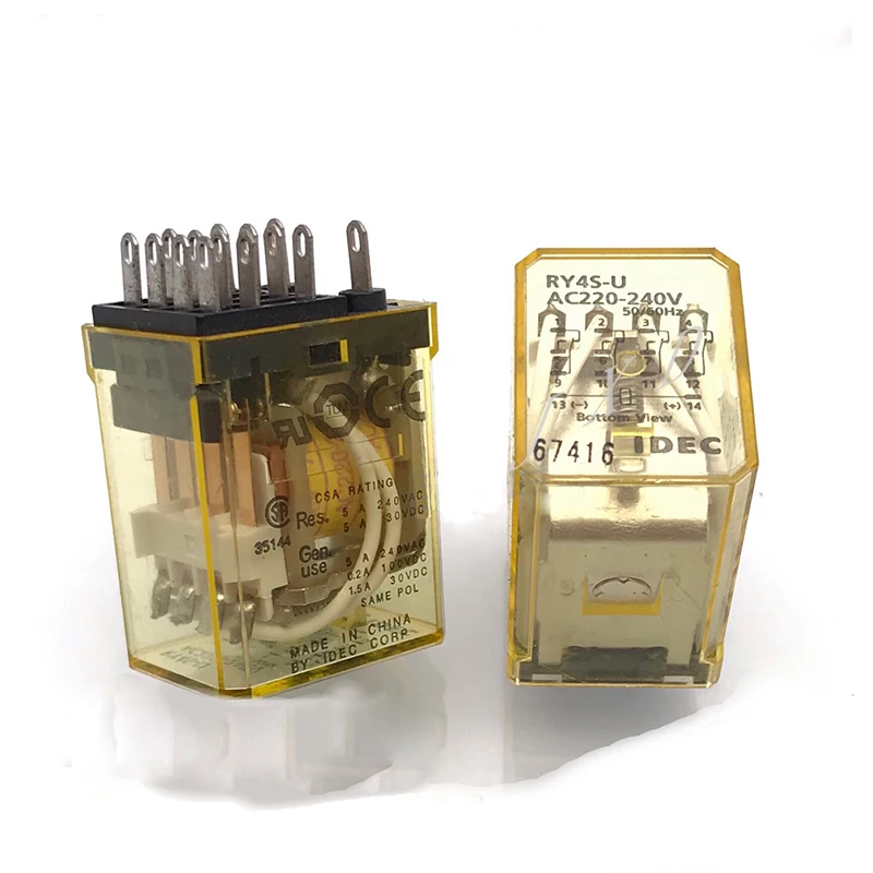 HOT NEW 24V relay RY4S-U AC220-240V RY4S-U-AC220-240V RY4S U AC220 240V RY4SUAC220240V AC220-240V 240VDC DC240V 240V 5A 14PIN
HOT NEW 24V relay RY4S-U AC220-240V RY4S-U-AC220-240V RY4S U AC220 240V RY4SUAC220240V AC220-240V 240VDC DC240V 240V 5A 14PIN