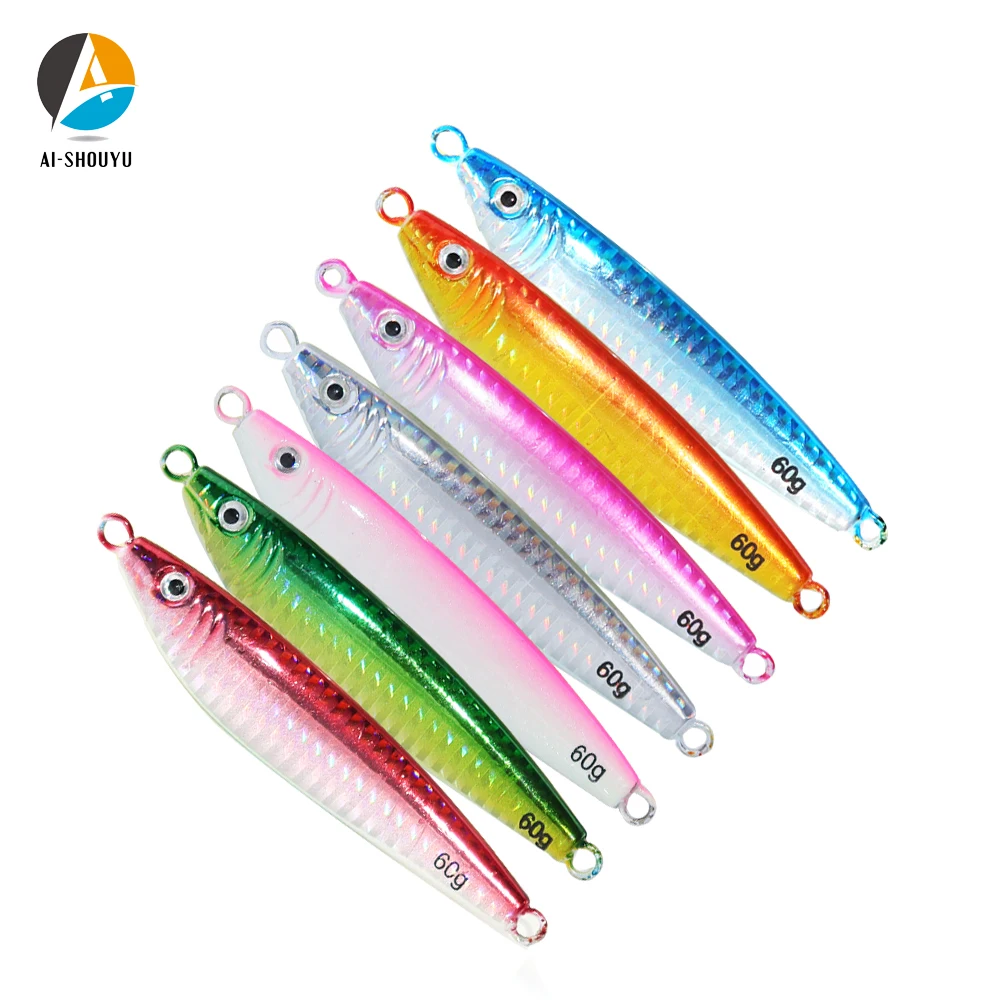 AI-SHOUYU Jigging Lure 60g 80g 120g 150g Metal Fishing Bait Saltwater Bright Cast S Style Jigs Isca Bass Artificial Fishing Bait
AI-SHOUYU Jigging Lure 60g 80g 120g 150g Metal Fishing Bait Saltwater Bright Cast S Style Jigs Isca Bass Artificial Fishing Bait
