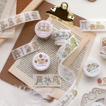 Mohamm 1Pcs Fairy Tale Bear Series Decoration Paper Washi Masking Tape DIY Creative Scrapbooking Stationary School Supplies
Mohamm 1Pcs Fairy Tale Bear Series Decoration Paper Washi Masking Tape DIY Creative Scrapbooking Stationary School Supplies