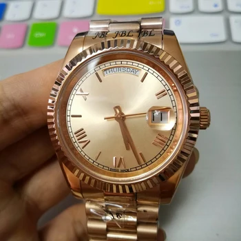 luxury band watch DAYDATE automatic mechanical 40MM 18K men AAA watchres Stainless steel Wristwatch no battery 2813 rolexable
luxury band watch DAYDATE automatic mechanical 40MM 18K men AAA watchres Stainless steel Wristwatch no battery 2813 rolexable