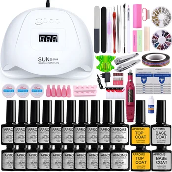 Manicure Set Nail Set Nail Kit Soak Off Nail Gel Polish Set Electric Nail Drill Machine 120W UV LED Nail Lamp Dryer Nail Tools
Manicure Set Nail Set Nail Kit Soak Off Nail Gel Polish Set Electric Nail Drill Machine 120W UV LED Nail Lamp Dryer Nail Tools