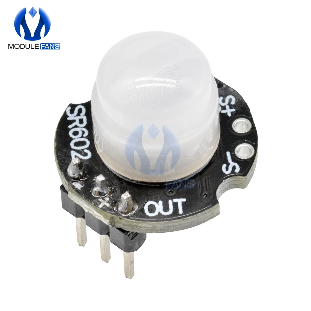 MINI Motion Sensor Detector Module 3PIN SR602 Pyroelectric Infrared PIR kit sensory switch Bracket For Arduino 3pin
MINI Motion Sensor Detector Module 3PIN SR602 Pyroelectric Infrared PIR kit sensory switch Bracket For Arduino 3pin