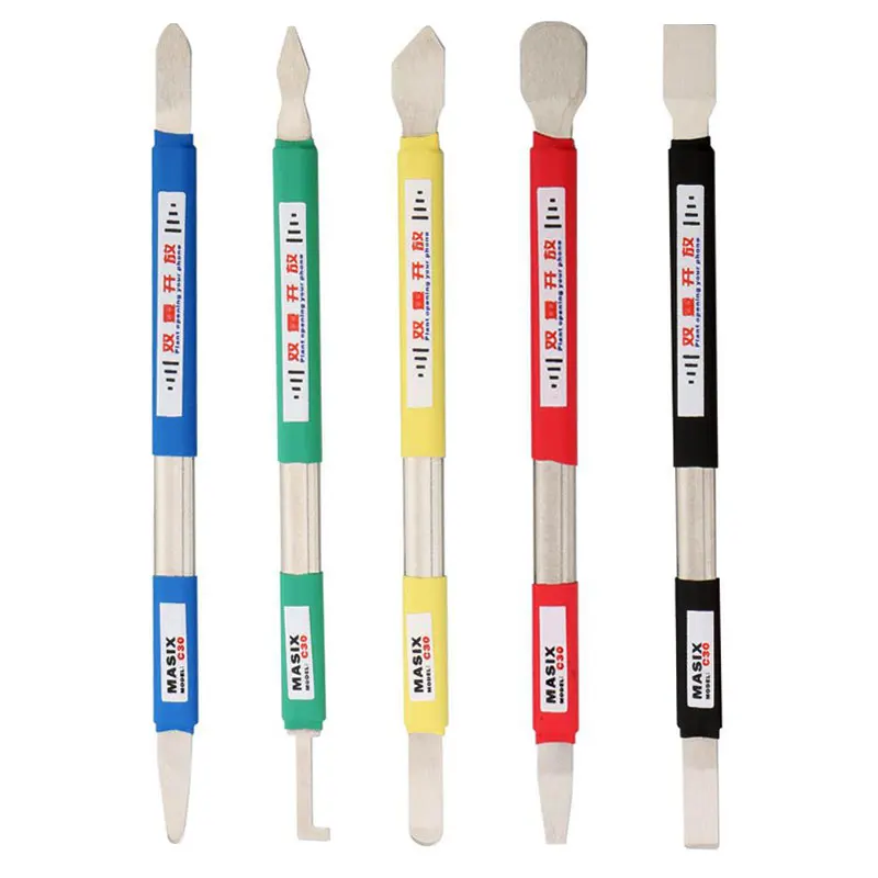 5Pcs Universal Metal Spudger Scraper CellPhone PC Pad Opening Dual-Ends Crowbar for iPhone Laptop Tablet Repair Hand Tools Set
5Pcs Universal Metal Spudger Scraper CellPhone PC Pad Opening Dual-Ends Crowbar for iPhone Laptop Tablet Repair Hand Tools Set