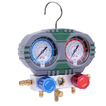 Professional R134a A/C Air Conditioner Double Table Fluorine Refrigerant Manifold Gauge Hose Set Kit Car Test Tool
Professional R134a A/C Air Conditioner Double Table Fluorine Refrigerant Manifold Gauge Hose Set Kit Car Test Tool