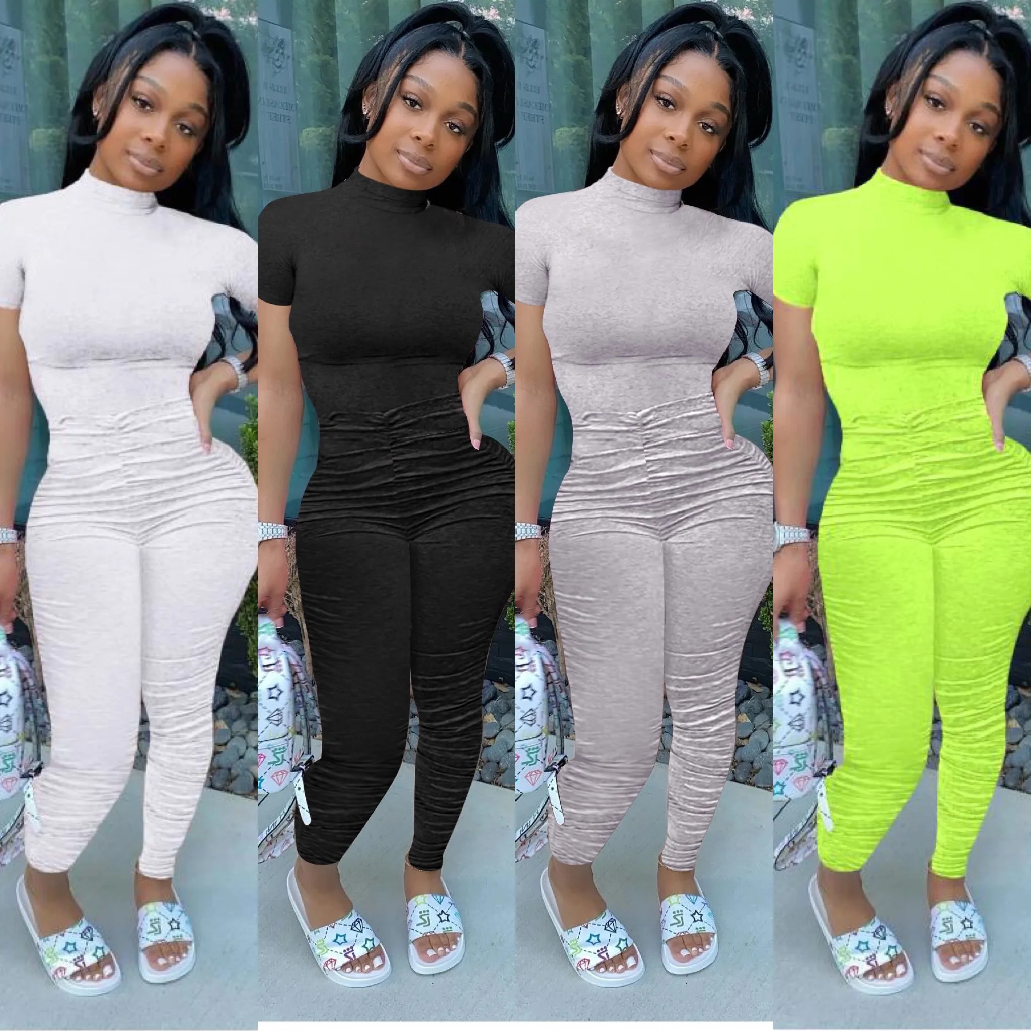 New Women Short Sleeve Stacked Waist Skinny Bodysuit Jumpsuit Sexy Party Club One Piece Overall Romper Playsuit
New Women Short Sleeve Stacked Waist Skinny Bodysuit Jumpsuit Sexy Party Club One Piece Overall Romper Playsuit