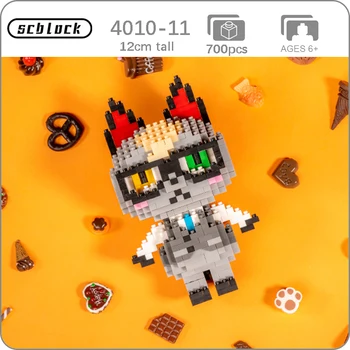 SC 4010-11 Game Animal Crossing Cat Raymond 3D Model 700pcs DIY Mini Diamond Blocks Bricks Building Toy for Children no Box
SC 4010-11 Game Animal Crossing Cat Raymond 3D Model 700pcs DIY Mini Diamond Blocks Bricks Building Toy for Children no Box
