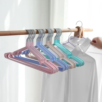 Non-Slip Drying Rack Hanger Adult Clothes Hanging Seamless Clothing Support Stainless Steel Hanger For Clothing Wardrobe Storage
Non-Slip Drying Rack Hanger Adult Clothes Hanging Seamless Clothing Support Stainless Steel Hanger For Clothing Wardrobe Storage