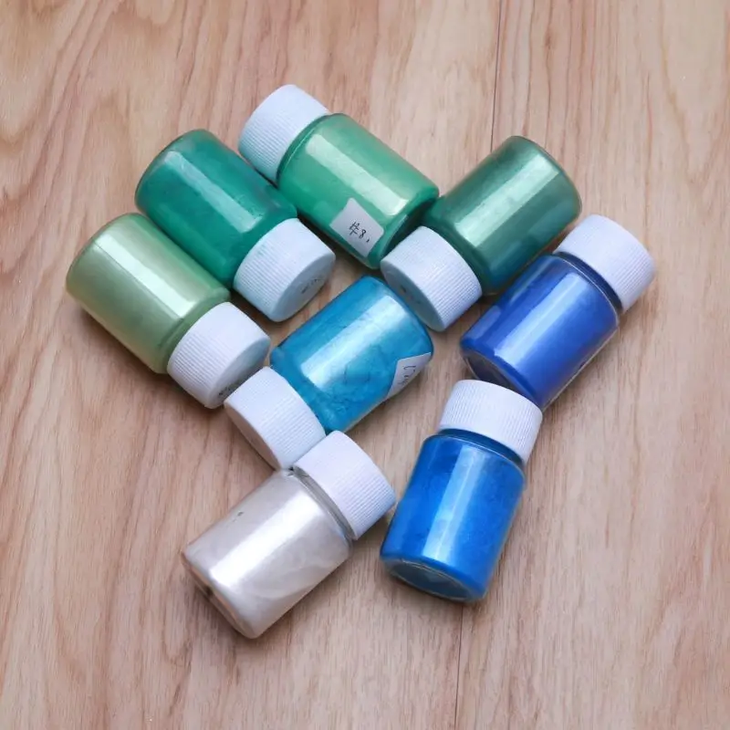8 Colors 10g Resin Colorant Powder Mica Pearlescent Pigments Kit Resin Dye Epoxy Resin DIY Color Toning Jewelry Making
8 Colors 10g Resin Colorant Powder Mica Pearlescent Pigments Kit Resin Dye Epoxy Resin DIY Color Toning Jewelry Making