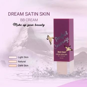 Official Music Flower Perfect Coverage BB Cream Natural Nourish Moisturizing Concealer Face Long-lasting Makeup Foundation Base 
Official Music Flower Perfect Coverage BB Cream Natural Nourish Moisturizing Concealer Face Long-lasting Makeup Foundation Base