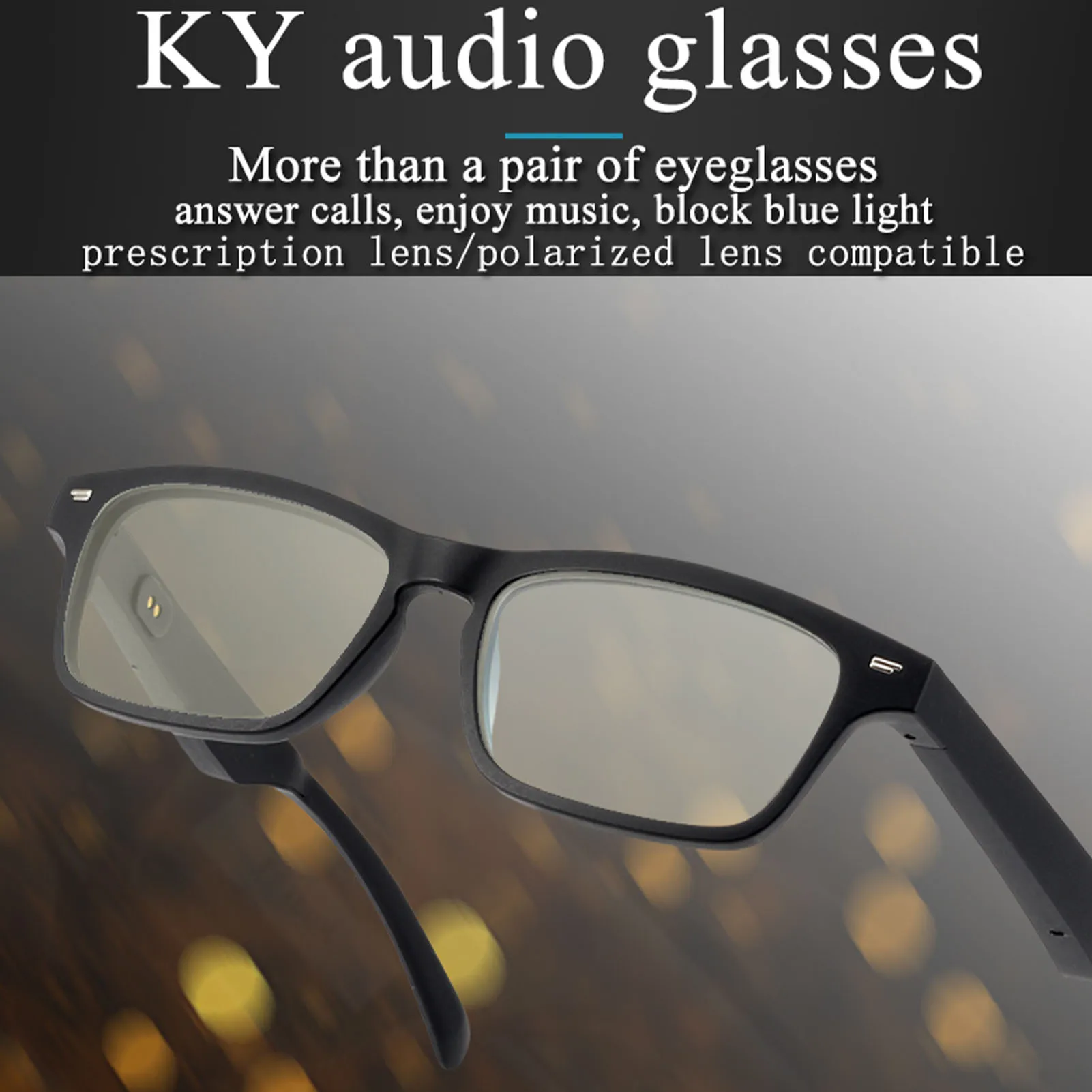 2021 pro Smart Bluetooth 5.0 sunglasses headset Noise Cancelling Mic Open-ear Waterproof anti-blue lens High Performance
2021 pro Smart Bluetooth 5.0 sunglasses headset Noise Cancelling Mic Open-ear Waterproof anti-blue lens High Performance
