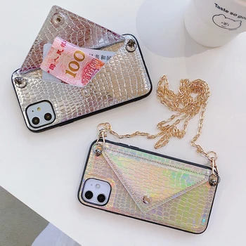 Leather Case For iPhone 11 Pro Max XR X 6 6S 7 8 Plus Case Card Wallet Cover Snake Skin Phone Case For iPhone XS Max Metal Chain
Leather Case For iPhone 11 Pro Max XR X 6 6S 7 8 Plus Case Card Wallet Cover Snake Skin Phone Case For iPhone XS Max Metal Chain