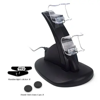PS4 Charger Station Stand LED Dual USB Charging Dock Charger Controller Game Controller Stand Holder For PS4 PlayStation
PS4 Charger Station Stand LED Dual USB Charging Dock Charger Controller Game Controller Stand Holder For PS4 PlayStation