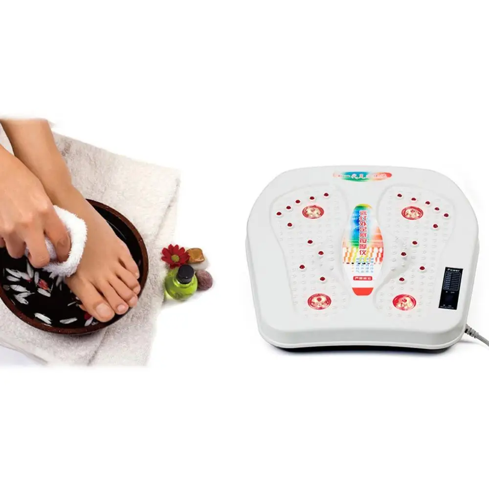 Far Infrared Foot Massager Vibration Magnetic Wave Heating Therapy Foot Pedicure Instrument Massager Health Machine
Far Infrared Foot Massager Vibration Magnetic Wave Heating Therapy Foot Pedicure Instrument Massager Health Machine