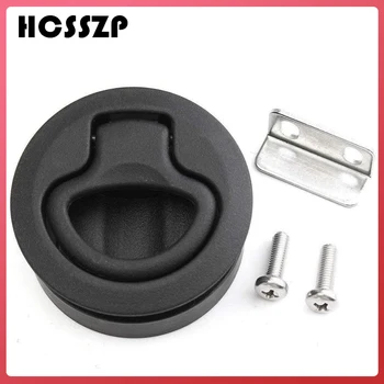HCSSZP 2 inch Round Deck Lock Black Flush Pull Slam Latch Marine Deck Door Lift Ring Non-Locking Lock Handle
HCSSZP 2 inch Round Deck Lock Black Flush Pull Slam Latch Marine Deck Door Lift Ring Non-Locking Lock Handle