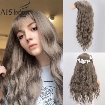 Aisibeauty Long Wavy Womens Wigs with Bangs Pink/Brown/Grey mixed Black Heat Resistant Synthetic Wigs for Women African American
Aisibeauty Long Wavy Womens Wigs with Bangs Pink/Brown/Grey mixed Black Heat Resistant Synthetic Wigs for Women African American