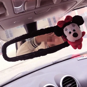 ARearview mirror cover New cute bear rear view mirror set cute cartoon mirror interior accessories
ARearview mirror cover New cute bear rear view mirror set cute cartoon mirror interior accessories