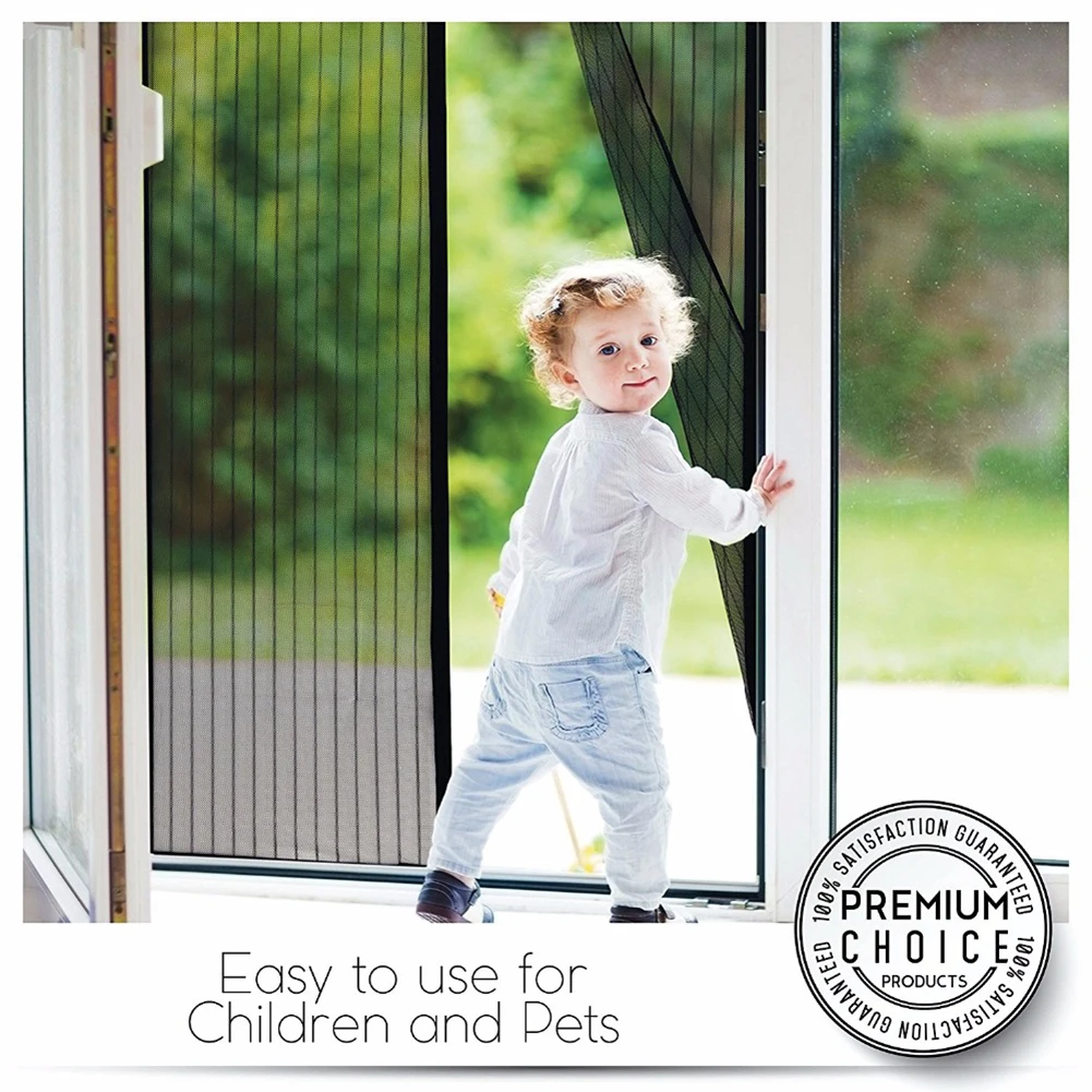 practical Hot Summer Anti Mosquito Insect Fly Bug Curtains Magnetic Mesh Net Automatic Closing Door Screen Kitchen home Curtain
practical Hot Summer Anti Mosquito Insect Fly Bug Curtains Magnetic Mesh Net Automatic Closing Door Screen Kitchen home Curtain