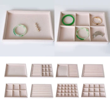 Wood Velvet Jewelry Display Box Organizer Tray Rings Storage Showcase Container Large Space Velvet Jewelry Box Hot Selling
Wood Velvet Jewelry Display Box Organizer Tray Rings Storage Showcase Container Large Space Velvet Jewelry Box Hot Selling