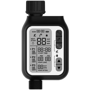 Digital Irrigation Timer Programmable Outdoor Smart Rain Sense Automatic Watering Irrigation Timer Garden Water Timer _W
Digital Irrigation Timer Programmable Outdoor Smart Rain Sense Automatic Watering Irrigation Timer Garden Water Timer _W
