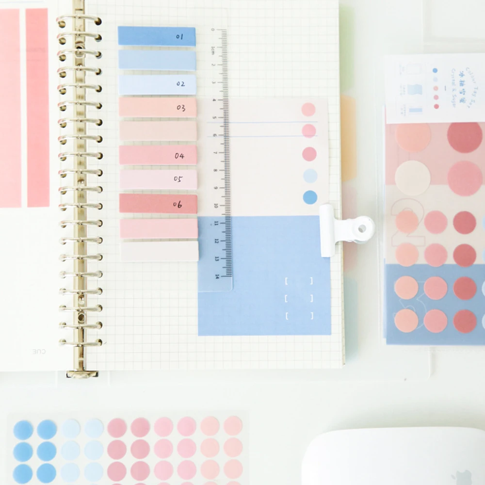 1Set Dot Sticker Memo Pad Markers Index Tags Divider Sticky Notes Memo Tags Plan Paper Bookmark for Office Supply
1Set Dot Sticker Memo Pad Markers Index Tags Divider Sticky Notes Memo Tags Plan Paper Bookmark for Office Supply