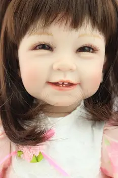 22'' Reborn Baby Girl Doll Lifelike Sillcone Vinyl Handmade Alive Toy Bebe Gift Dolls for Girls Baby Dolls Toddler Boy Toys
22'' Reborn Baby Girl Doll Lifelike Sillcone Vinyl Handmade Alive Toy Bebe Gift Dolls for Girls Baby Dolls Toddler Boy Toys