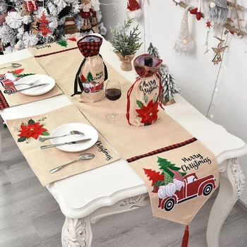 Linen Christmas Table Flag Tablecloth Table Mat Table Runner Home Party Table Decoration Table Ornament Desktop Cover
Linen Christmas Table Flag Tablecloth Table Mat Table Runner Home Party Table Decoration Table Ornament Desktop Cover