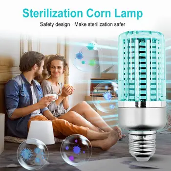 40W Portable Disinfection Corn Light UVC Tube Energy Conservation Family UV Germicidal Lamp Health E26 / E27 Universal
40W Portable Disinfection Corn Light UVC Tube Energy Conservation Family UV Germicidal Lamp Health E26 / E27 Universal