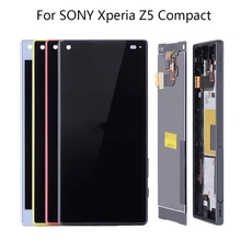 Ensemble écran tactile LCD Compact, 4.6 pouces, pour SONY Xperia Z5 mini Display E5823 E5803, Original=