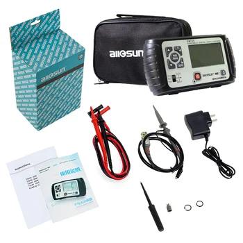 EM125 All Sun 2 in 1 Multimeter Oscilloscope 25MHz Multifunct Handheld Scopemeter Voltmeter Ohmmeter Capacitance 
EM125 All Sun 2 in 1 Multimeter Oscilloscope 25MHz Multifunct Handheld Scopemeter Voltmeter Ohmmeter Capacitance