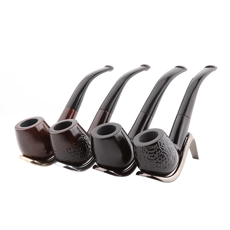 Smoking Handmade Dark Wood Pipe Curved Handle Cigarette Holder Smoking Pipe Filter Element Accessories
Smoking Handmade Dark Wood Pipe Curved Handle Cigarette Holder Smoking Pipe Filter Element Accessories