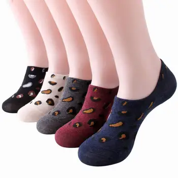 Summer new leopard print invisible socks large silicone anti slip breathable boat socks
Summer new leopard print invisible socks large silicone anti slip breathable boat socks