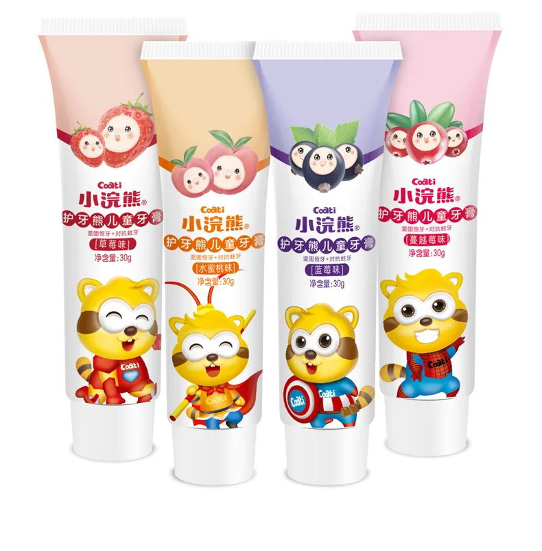 Small Raccoon Children Dental Care Toothpaste Extra-value-4 + 1 Toothbrush Baby Gum Care Glister Toothpaste Genuine Product
Small Raccoon Children Dental Care Toothpaste Extra-value-4 + 1 Toothbrush Baby Gum Care Glister Toothpaste Genuine Product