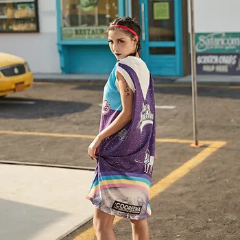 WOMENGAGA 2020 Summer New Printed Casual Dress Sleeveless O-neck Streetwear Loose Large Size Girl Female Fashion B089 
WOMENGAGA 2020 Summer New Printed Casual Dress Sleeveless O-neck Streetwear Loose Large Size Girl Female Fashion B089