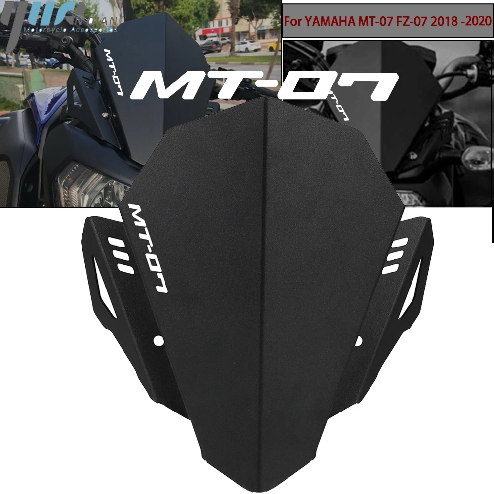 New black Motorcycle Double Bubble Windshield Windscreen Fairing For YAMAHA MT-07 FZ-07 MT07 FZ07 MT FZ 07 2018-2020 2019 MT 07
New black Motorcycle Double Bubble Windshield Windscreen Fairing For YAMAHA MT-07 FZ-07 MT07 FZ07 MT FZ 07 2018-2020 2019 MT 07