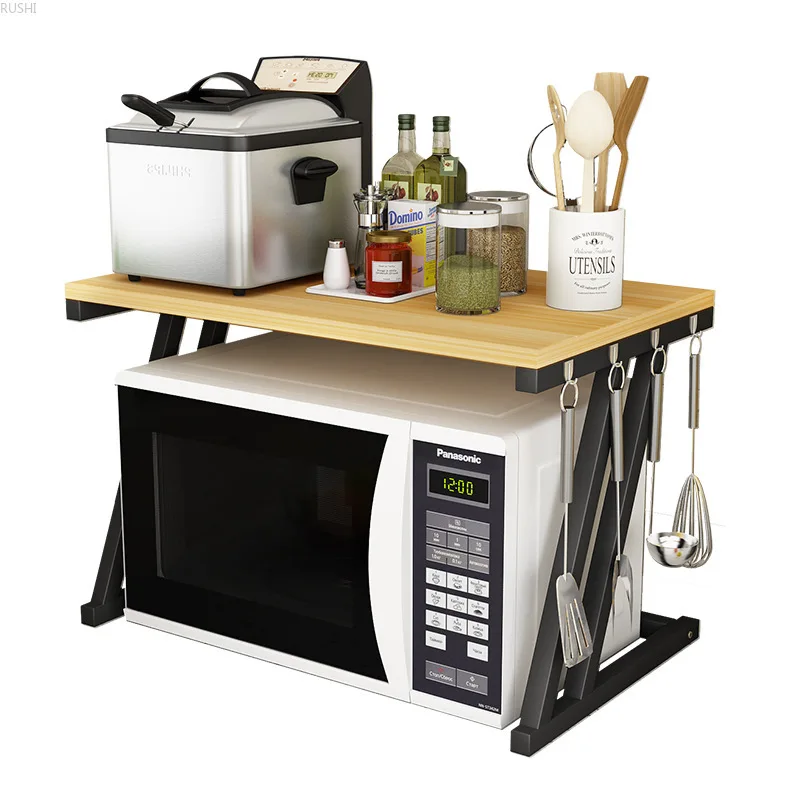 Wholesale Kitchen Rack Microwave Oven Rack Simple 2 Tier Kitchen Storage Rack Seasoning Pot Bowl Plates Storage Shelf
Wholesale Kitchen Rack Microwave Oven Rack Simple 2 Tier Kitchen Storage Rack Seasoning Pot Bowl Plates Storage Shelf