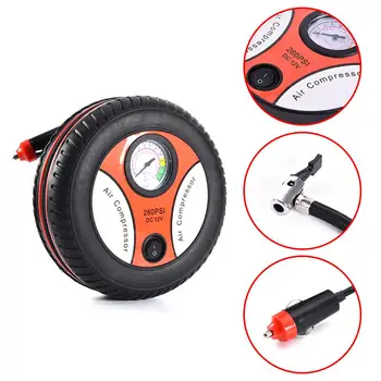 Car Air Pump 120~150W 260PSI DC12V Portable Electric Mini Tire Inflator Air Compressor Car Auto Pump
Car Air Pump 120~150W 260PSI DC12V Portable Electric Mini Tire Inflator Air Compressor Car Auto Pump