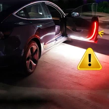 2pcs Car Door Open Warning Strip Lights Flowing Flashing LED Lamp Anti-collision Waterproof 120cm Universal For All the Cars
2pcs Car Door Open Warning Strip Lights Flowing Flashing LED Lamp Anti-collision Waterproof 120cm Universal For All the Cars