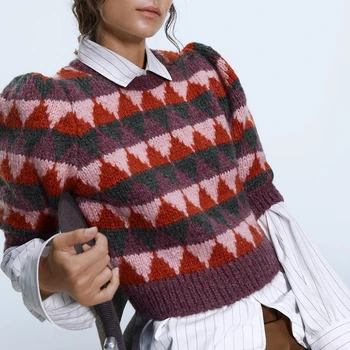 2019 ZA Multicolor Trendy Sweater for Women Round-Neck Sleeve Over Elbow Casual Elegant Autumn Winter Style Sweater Wholesale
2019 ZA Multicolor Trendy Sweater for Women Round-Neck Sleeve Over Elbow Casual Elegant Autumn Winter Style Sweater Wholesale