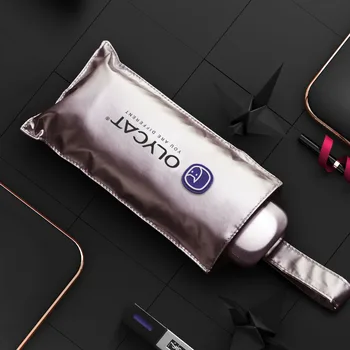 Flat Sun Umbrella Rain Women Titanium Silver Anti UV Mini Umbrella Kids Portable Five-folding Umbrella Windproof 
Flat Sun Umbrella Rain Women Titanium Silver Anti UV Mini Umbrella Kids Portable Five-folding Umbrella Windproof