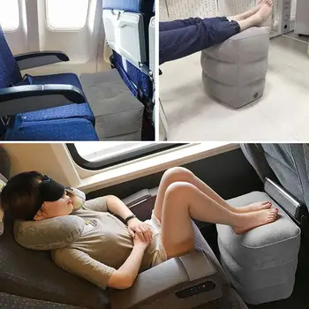 Airplane Outdoor Foot-Rest Inflatable Foot Pad Home PVC Three Layers Gray Recycling Travel Air Pad Office Train Portable
Airplane Outdoor Foot-Rest Inflatable Foot Pad Home PVC Three Layers Gray Recycling Travel Air Pad Office Train Portable