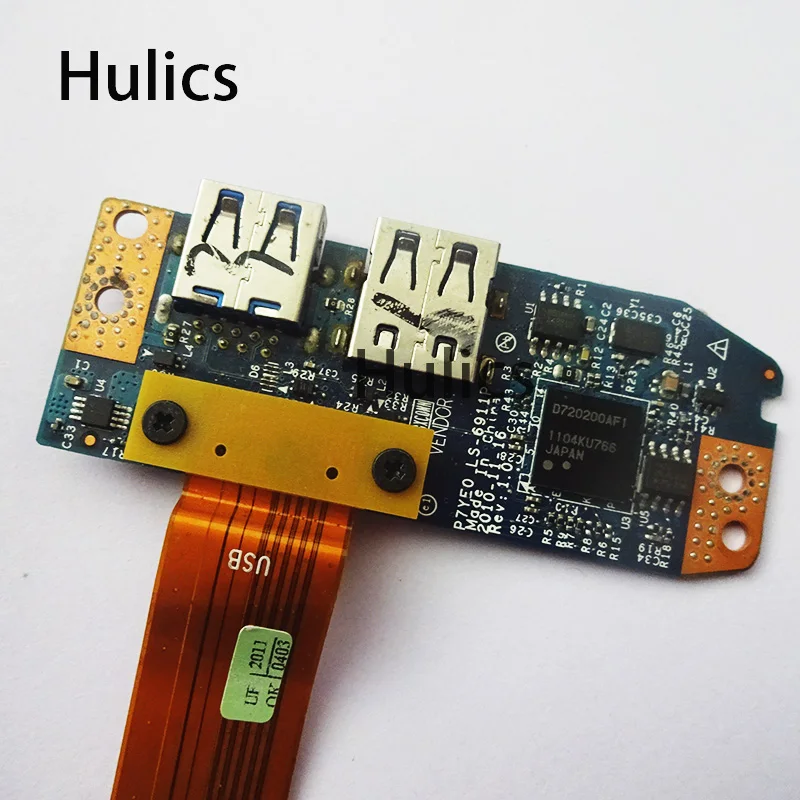 Hulics, используемый для Acer Aspire 7750Z 7750 7560, USB-порт, с кабелем LS-6911P LAN с кабелем
Hulics, используемый для Acer Aspire 7750Z 7750 7560, USB-порт, с кабелем LS-6911P LAN с кабелем