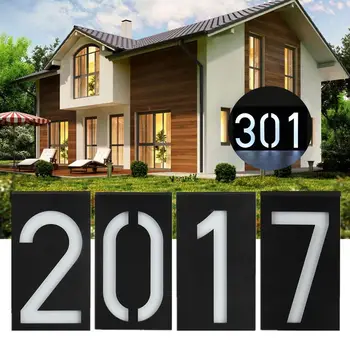 Solar Power 6 LED Number Light Sign House Hotel Door Address Plaque Digit Plate Tool Waterproof Wall Light Sunlight Lamp
Solar Power 6 LED Number Light Sign House Hotel Door Address Plaque Digit Plate Tool Waterproof Wall Light Sunlight Lamp