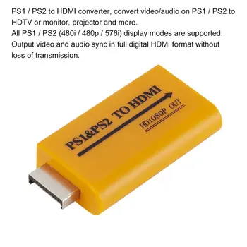 Tablets PC Smart Phone Hub 1080P HDMI Adapter Computers Desktop PS To HDMI Game Machine Laptop For PS1 PS2
Tablets PC Smart Phone Hub 1080P HDMI Adapter Computers Desktop PS To HDMI Game Machine Laptop For PS1 PS2