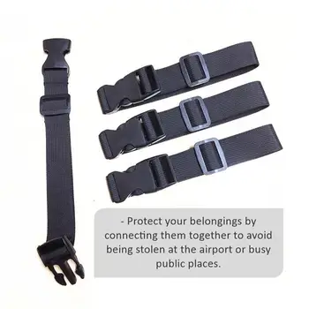 3pcs Portable Luggage Strap Suitcase Packing Fixed Belt Suitcase Belt
3pcs Portable Luggage Strap Suitcase Packing Fixed Belt Suitcase Belt