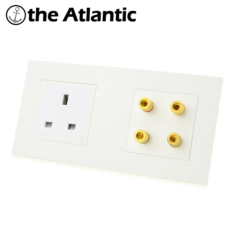 Atlectric UK Standard Plug Socket Power Electrical Outlet Sound Speaker Audio Jack Double Socket Plastic Panel
Atlectric UK Standard Plug Socket Power Electrical Outlet Sound Speaker Audio Jack Double Socket Plastic Panel