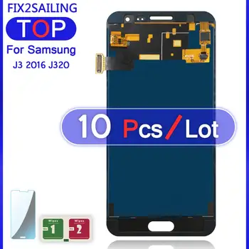 10Pcs Lcds For Samsung Galaxy J3 2016 J320F J320H J320M J320FN Super LCD Display Working Touch Screen Assembly (Not Adjusted) 
10Pcs Lcds For Samsung Galaxy J3 2016 J320F J320H J320M J320FN Super LCD Display Working Touch Screen Assembly (Not Adjusted)